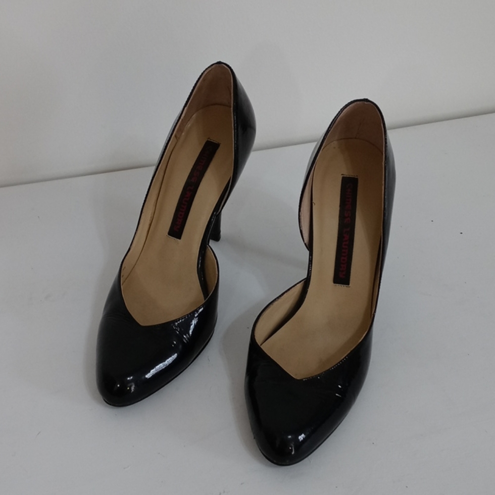 Black Patent Pumps
